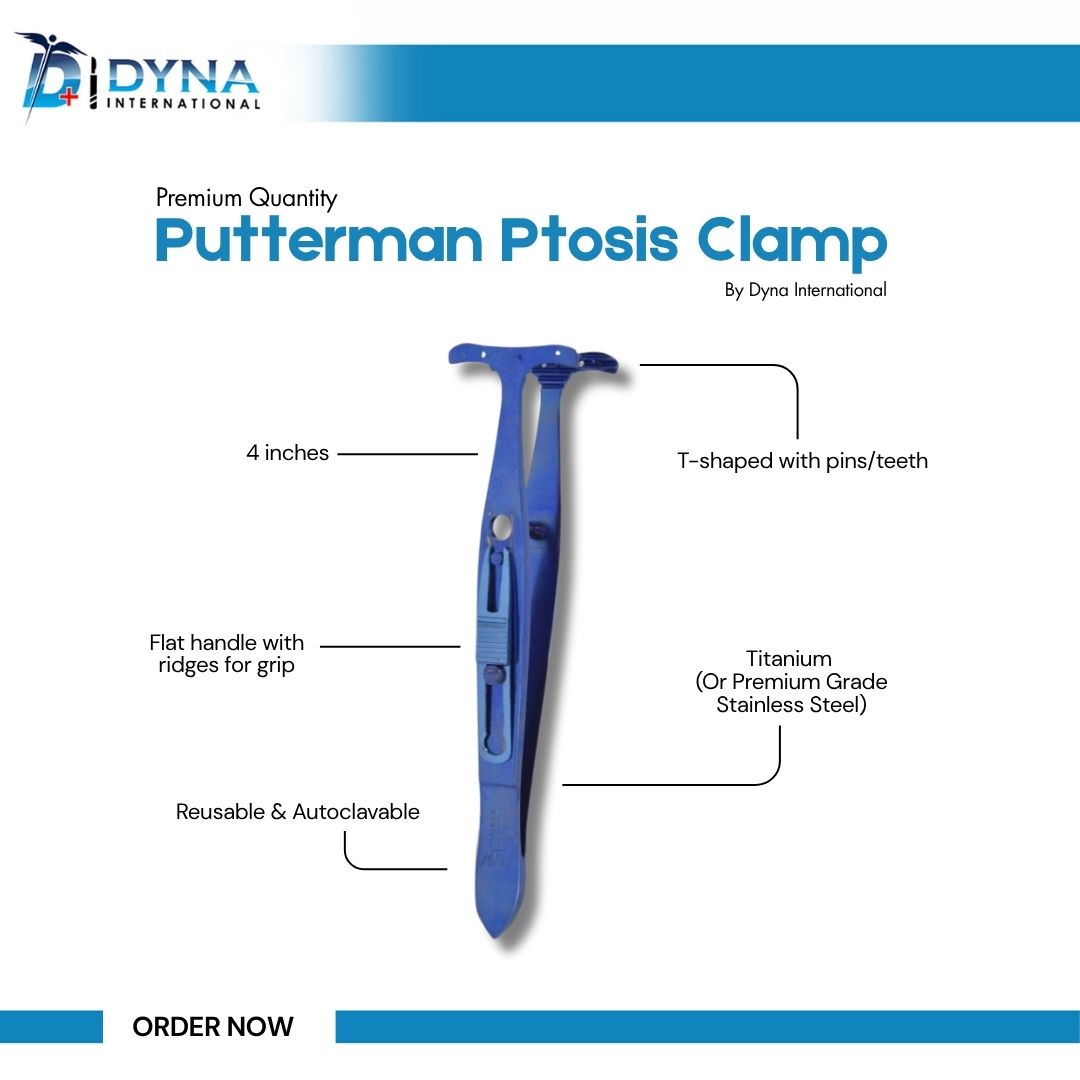 dyna_intera5581's tweet image. Putterman Ptosis Clamp

#dynainternational #ophthalmic #surgicalinstruments #viralvideo