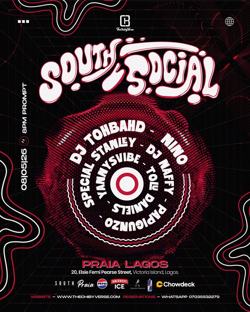 PapiGunzo's tweet photo. 8th of may with the good people at South Social.
You already know how a Papi opener set goes!
Let’s dance! 💪🏾⚡️ https://t.co/aKCXEDG566