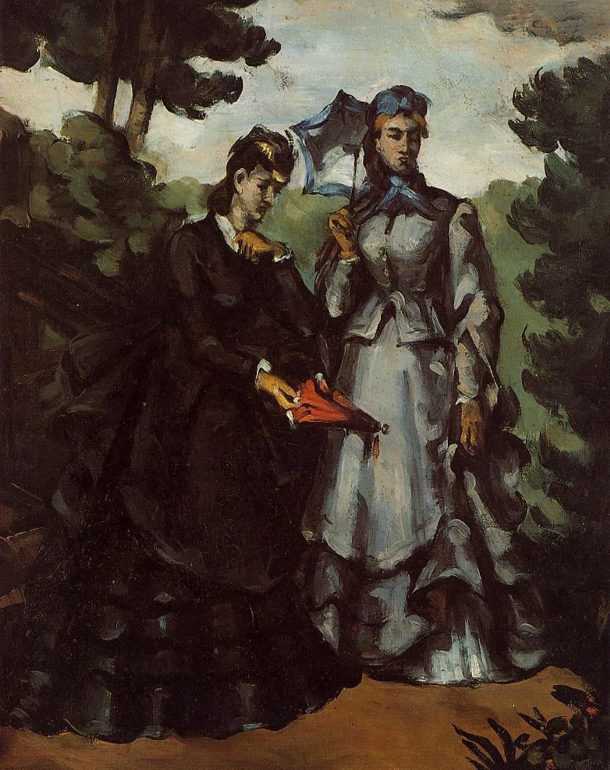 Rebeka80721106's tweet image. #VoceEDelizia @PaolaToogoodxme 
#Arte Paul Cézanne🎨
Signora vecchia con Rosario, 1904
Signora Cézanne che sta cucendo, 1877
Promenade, 1871
Sereno pomeriggio, straordinario Maestro Alberto e Tutti amici. ❤️🦋🕊
@albertopetro2