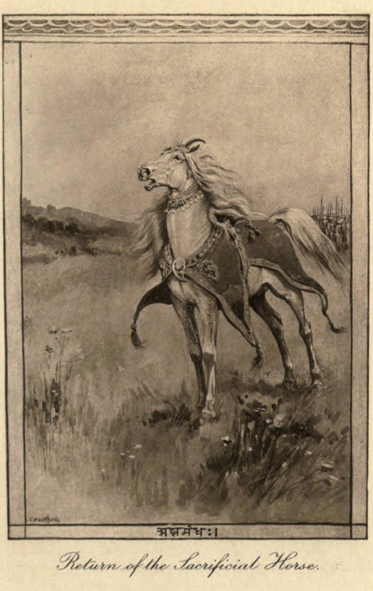 Yaduvam's tweet photo. Illustrations from the Book Maha-Bharata, The Epic of Ancient India by Romesh Dutt, 1899 https://t.co/RFh9OrqA9O