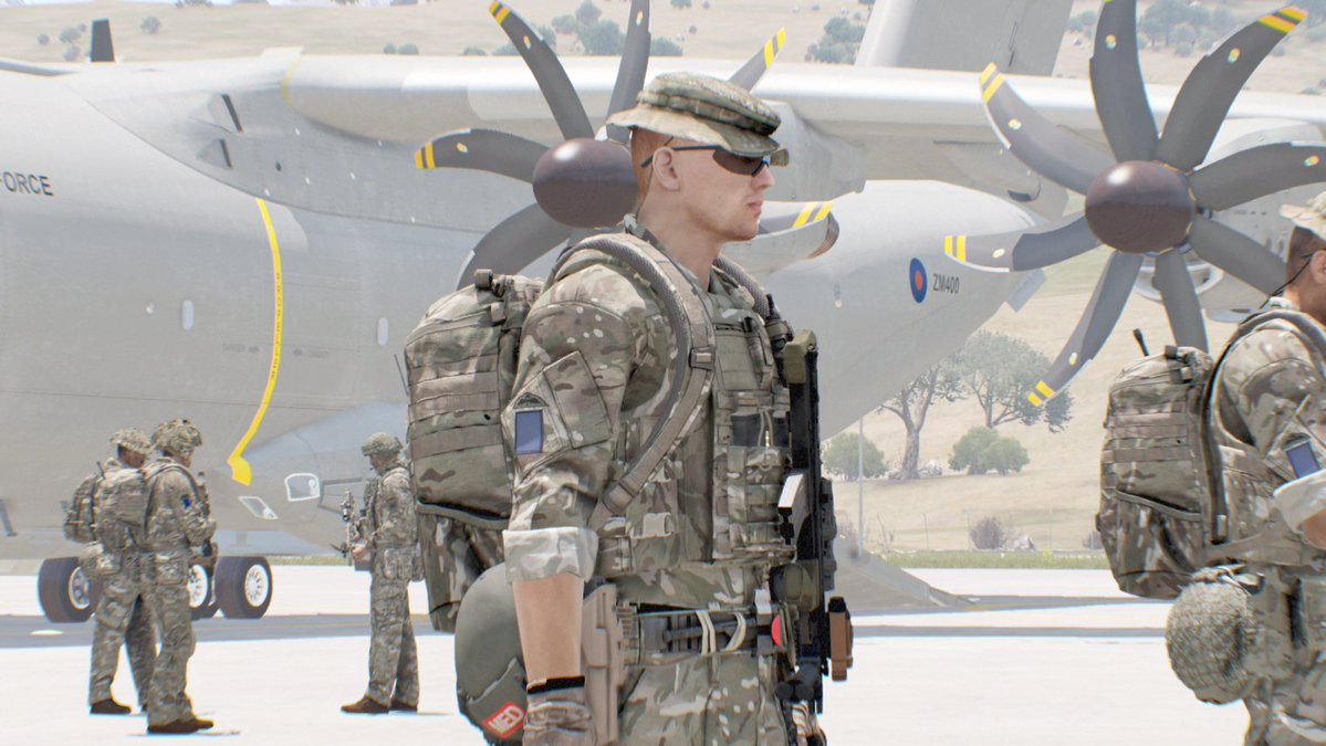 2ParaMilsimA3's tweet image. Following The Completion of OP Infuser, C Coy. rotate to Cyprus to conduct an exercise at RAF Akrotiri
@bohemiainteract
@ArmaPlatform
@thebuckfastwine
#ARMA3 #Milsim #ARMAMilsim #2PARAA3 #EXEndeavour
Join Today: discord.gg/2para