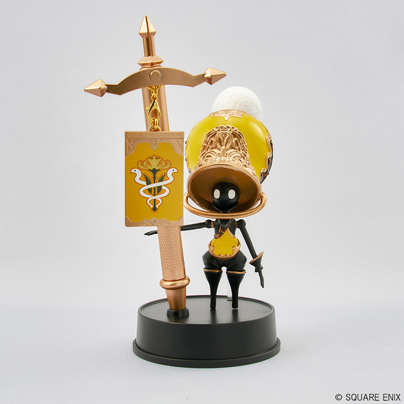 SQEX_eSTORE's tweet image. 『ファイナルファンタジーXIV』から、ペンスタンドフィギュアが登場！旗の先端がボールペンになっている、遊び心たっぷりのデザイン。使う時も飾る時も楽しいフィギュアです。「マメット003G」「マメット003L」「マメット003U」の3種。#FF14 #FF
sqex.to/uhbmf
