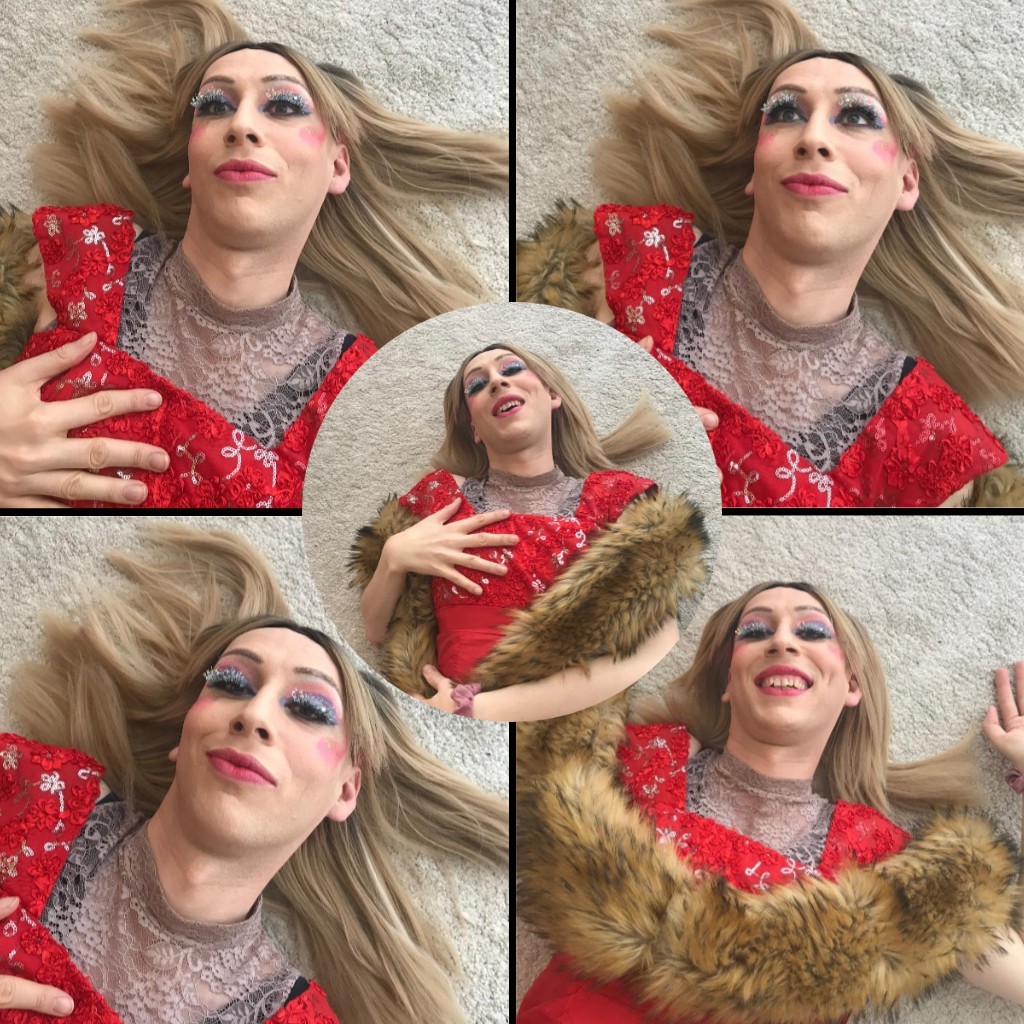 QueerNerdCole's tweet image. Makeup by my Nina @whisperingwoodfolk got me a 5🌟 rating on CAMEO!
Use CAMEO to see ANGEL CAKES my character I made so I can keep performing during my 🏳️‍⚧️transition: Drag Queen of Positivity 💌💅
In #Bristol? ANGEL CAKES can be your party entertainment too!
#dragqueen
#positivity