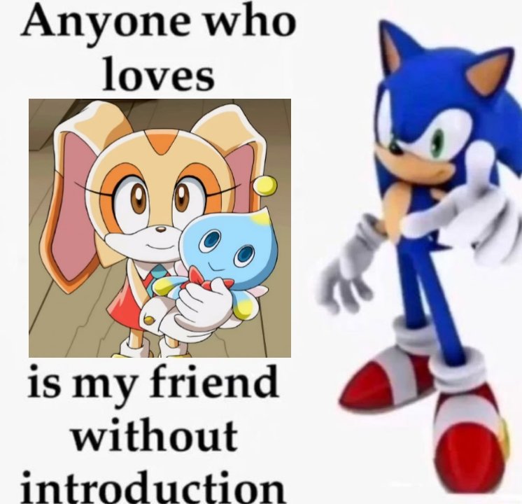 #1 Cream The Rabbit & Cheese The Chao Fan (@realcreamfan01) on Twitter photo 