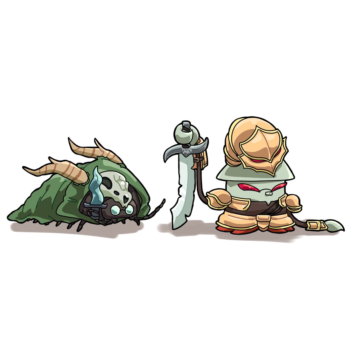#今月描いた絵を晒そう
がんばった