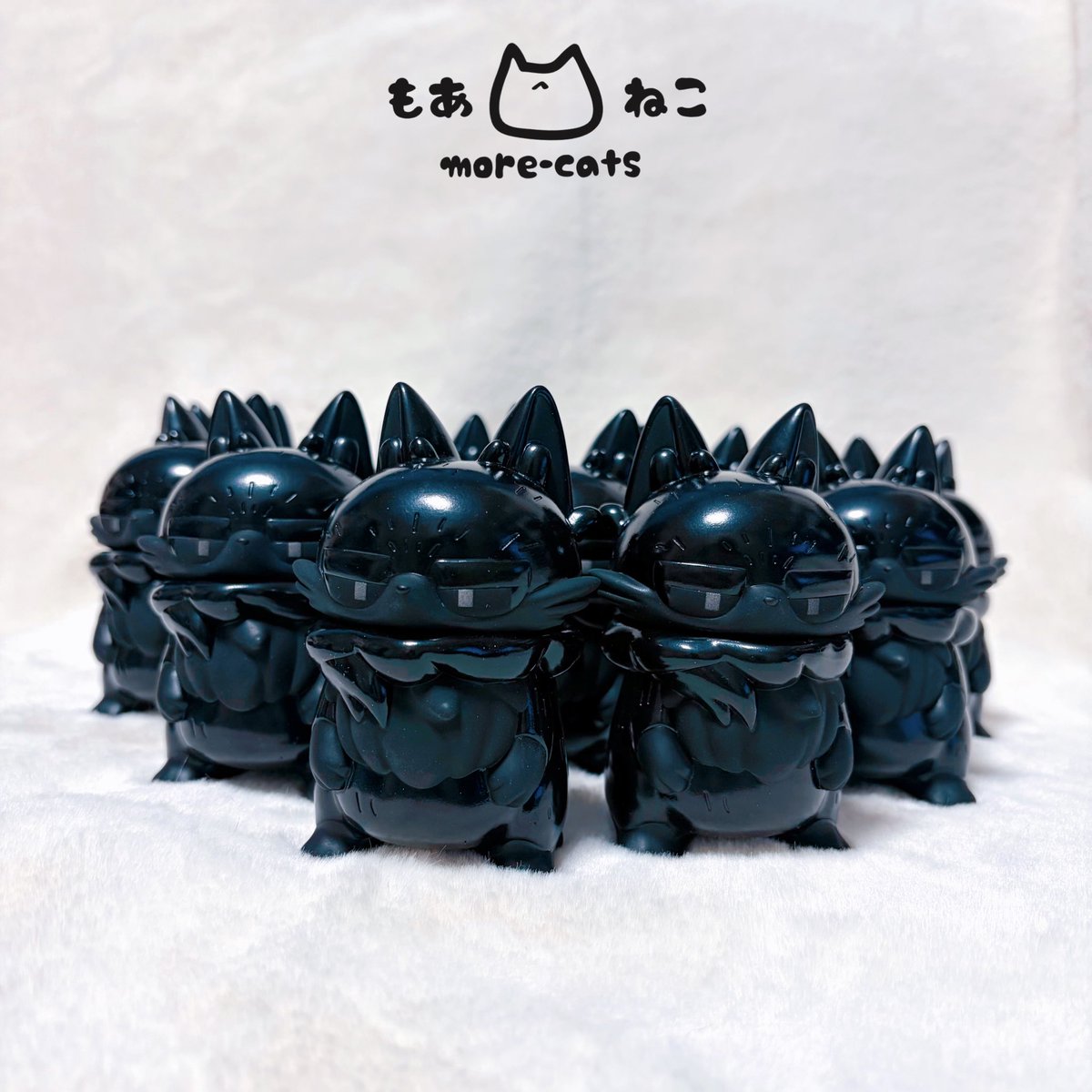 もあねこ　ハイロ　鵯　ソフビ　フィギュア もあねこ 1周年 ハイロソフビ 喜々 MORE-CATS - メルカリ