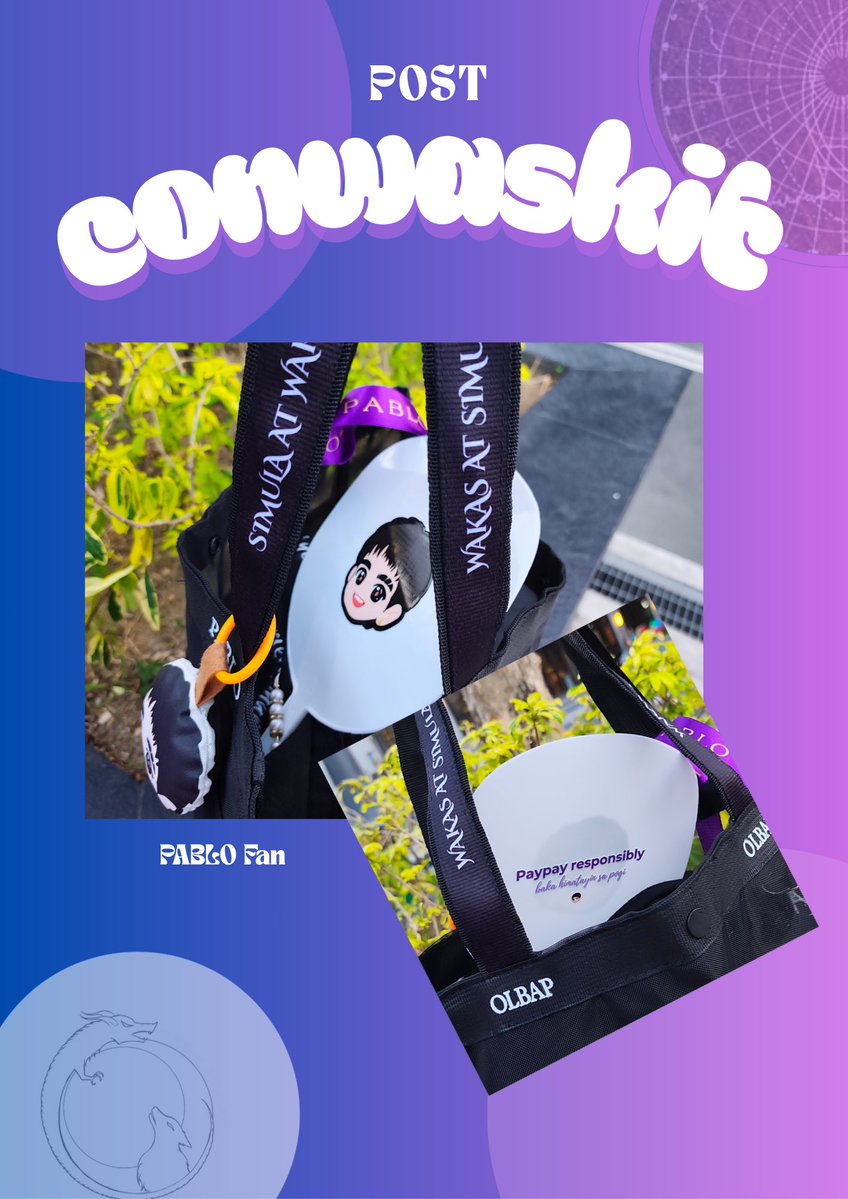 PCD na nga, mainit pa! Say no more… 😆💜

Stay cool with our Pablo Fan ✨ Perfect pang-concert, fanzone, or everyday—fresh ka na, naka-support ka pa!

“Paypay responsibly, baka mahimatay sa pogi!” —sa PabCon! 😆👀

Pre-order still open until May 4.

🔗 forms.gle/2588KANRrzCdMG…