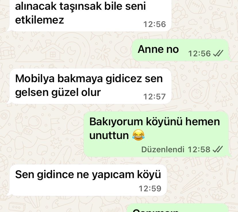 2 sene içinde amcalarımla aynı semtte oturacağından habersiz…