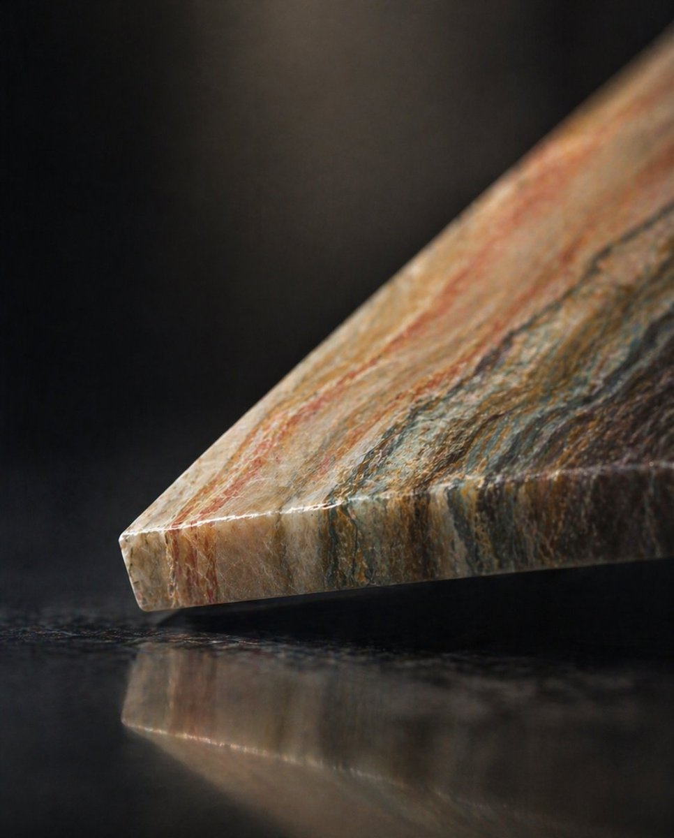 StoneGroup_Int's tweet image. Pocahontas comes alive through light and shadow, where every vein tells a story shaped over centuries.
Warm earthy tones, fluid movement, and natural contrasts create a surface that feels bold and intense.

#stonegroupinternational #marble #naturalstone #interiordesign