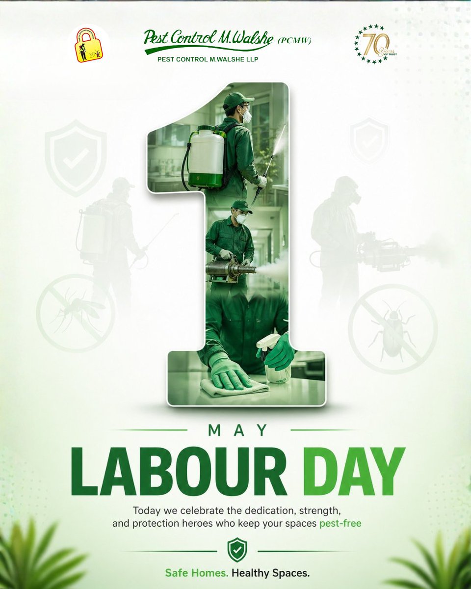 PCMWalshe's tweet photo. Celebrating the मेहनत, dedication &amp; spirit that keeps businesses moving forward.

Here’s to every individual making a difference, every single day.

Happy Labour Day!

#LabourDay #WorkersDay #PCMW #Teamwork #1stMay https://t.co/kULVUy6aHE
