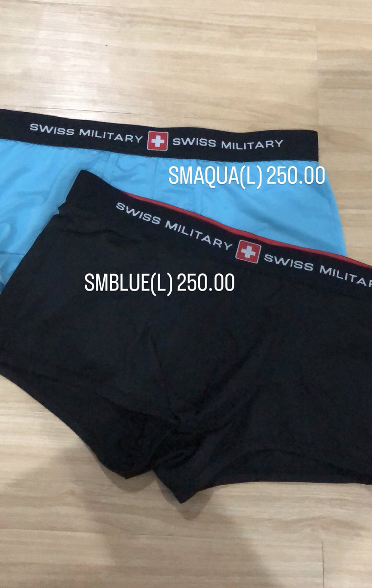 buddy_nick33's tweet image. Swiss Military🇨🇭
Umbro/Uomo
H&amp;amp;M

Langhap Sarap🥴😅 ba kamo?. Mine niyo na guys good as new this item. Magbabawas lang ng gamit.

Dm lang sa gusto😉

#brief #boxer #military #underwear