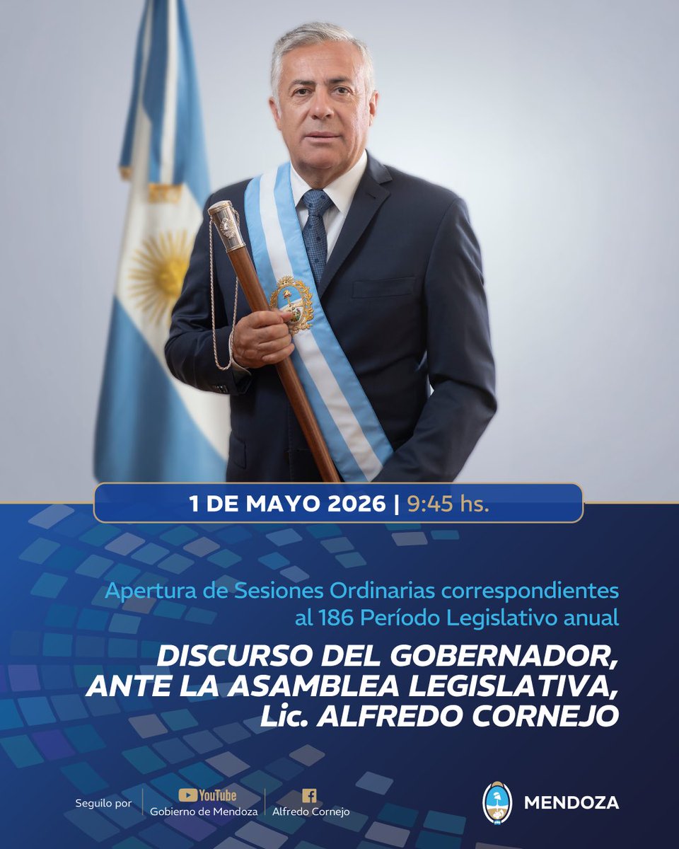 Mendoza Gobierno tweet media
