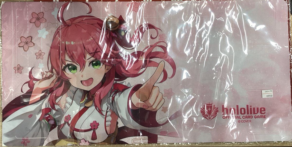 サプライ 入荷情報 #ホロライブOCG さくらみこのプレイマットが入荷
