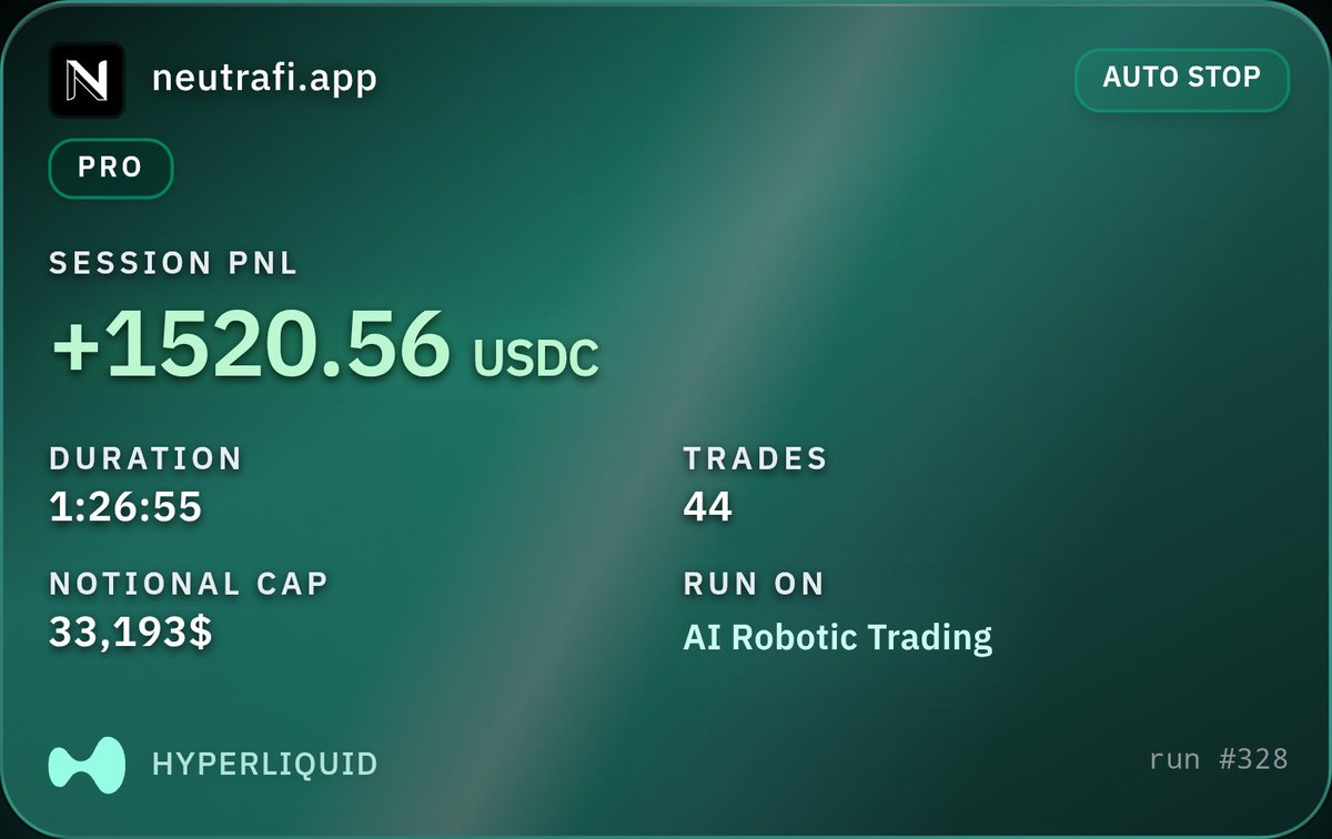 Ethereumboy121's tweet photo. @Cointelegraph Getting used to trading on Hyperliquid with my Ai bots. How about you?😇 https://t.co/bQ4daN3Xv5