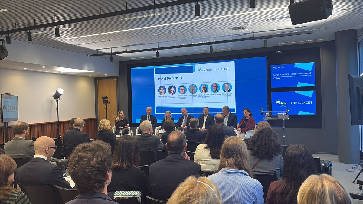 EuropeLiver's tweet photo. Today marks an important step forward for #LiverHealth in Europe 🇪🇺🇺🇳 — and a powerful reminder that together we are stronger 💪 #ELPA #EASL #WHOEurope #EUHealth...

At the launch of the EASL–Lancet Commission 2.0 in Brussels, leaders, experts, scientists, and patient advocates came together with one clear mission: turning evidence into real impact.

Representing the voice of patients, ELPA President Marko Korenjak highlighted a simple but crucial truth — policies and science only matter when they truly reach people.

The European liver patient perspective is not just important — it is essential.

It means:
✔ earlier diagnosis
✔ equal access to care across all countries
✔ stronger prevention strategies
✔ dignity for every person living with liver disease

Because behind every statistic is a life, a family, a future.

Now is the time to move from discussion to action.
Now is the time to build sustainable liver health systems that leave no patient behind.

Together, we can shape a healthier Europe — where every patient voice is heard and every life matters.

Treat #MASLD & #MASH
• Cure #HepatitisC
• Control & prevent #HepatitisB and #HepatitisD
• Improve outcomes in #RareLiverDisease
• Reduce risks of #cancer, #stroke, #diabetes and #cardiovascular complications
• Address alcohol-related liver disease