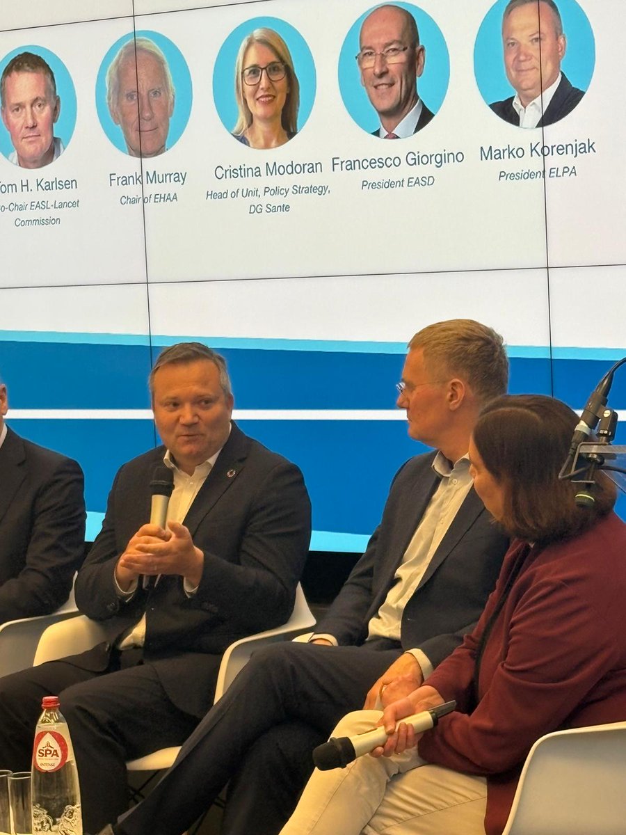EuropeLiver's tweet photo. Today marks an important step forward for #LiverHealth in Europe 🇪🇺🇺🇳 — and a powerful reminder that together we are stronger 💪 #ELPA #EASL #WHOEurope #EUHealth...

At the launch of the EASL–Lancet Commission 2.0 in Brussels, leaders, experts, scientists, and patient advocates came together with one clear mission: turning evidence into real impact.

Representing the voice of patients, ELPA President Marko Korenjak highlighted a simple but crucial truth — policies and science only matter when they truly reach people.

The European liver patient perspective is not just important — it is essential.

It means:
✔ earlier diagnosis
✔ equal access to care across all countries
✔ stronger prevention strategies
✔ dignity for every person living with liver disease

Because behind every statistic is a life, a family, a future.

Now is the time to move from discussion to action.
Now is the time to build sustainable liver health systems that leave no patient behind.

Together, we can shape a healthier Europe — where every patient voice is heard and every life matters.

Treat #MASLD & #MASH
• Cure #HepatitisC
• Control & prevent #HepatitisB and #HepatitisD
• Improve outcomes in #RareLiverDisease
• Reduce risks of #cancer, #stroke, #diabetes and #cardiovascular complications
• Address alcohol-related liver disease