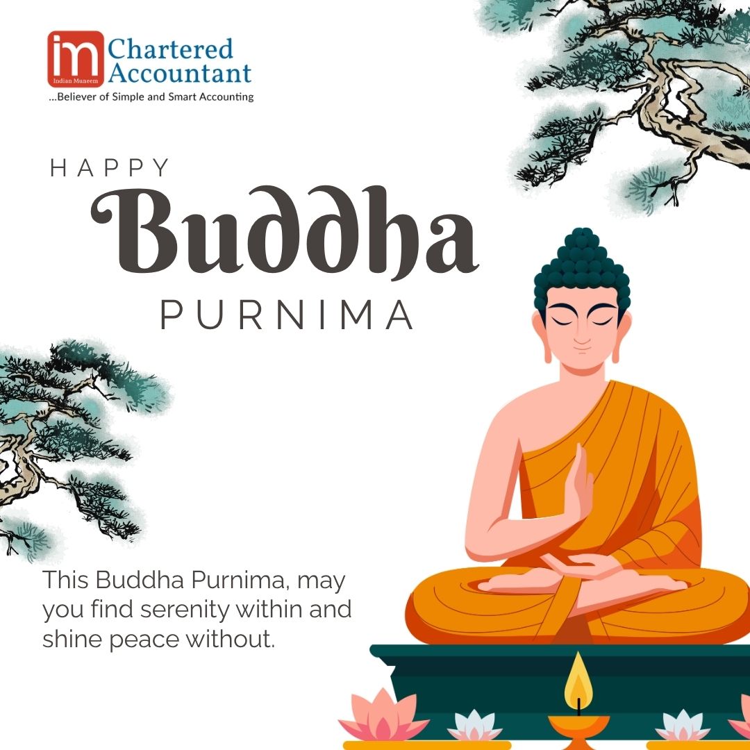 indianmuneem's tweet image. On Buddha Purnima, embrace wisdom, clarity &amp;amp; mindful decisions. 

Indian Muneem Chartered Accountant supports your journey toward stable &amp;amp; ethical financial growth. 🌼

#BuddhaPurnima #Wisdom #FinancialClarity #IndianMuneem
