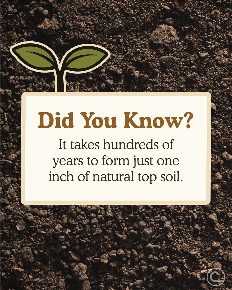 DelawareSWCD's tweet photo. We're curious - do you ever wonder about the soil beneath the ground you are standing on? Probably not...but that's why we're here to tell you how cool it is.
🌱🍁🍄‍🟫🍁🌱 (we're also wondering why there's no soil emoji...🧐)

#soilwhereitallbegins #nacdstewardshipweek2026 https://t.co/fY1KD7QWbK