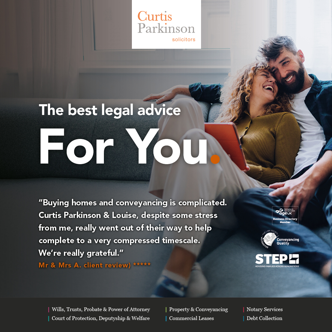 CurtisParkinson's tweet image. Established in 1974, trusted for decades. ⚖️

We offer expert advice when it matters most.

Our clients say it best: 

"Louise for going 'out of her way' to help under tight deadlines."

Whatever your legal need, we can help.
🔗 bit.ly/CPLegalAdvice
#LegalAdvice #Nottingham