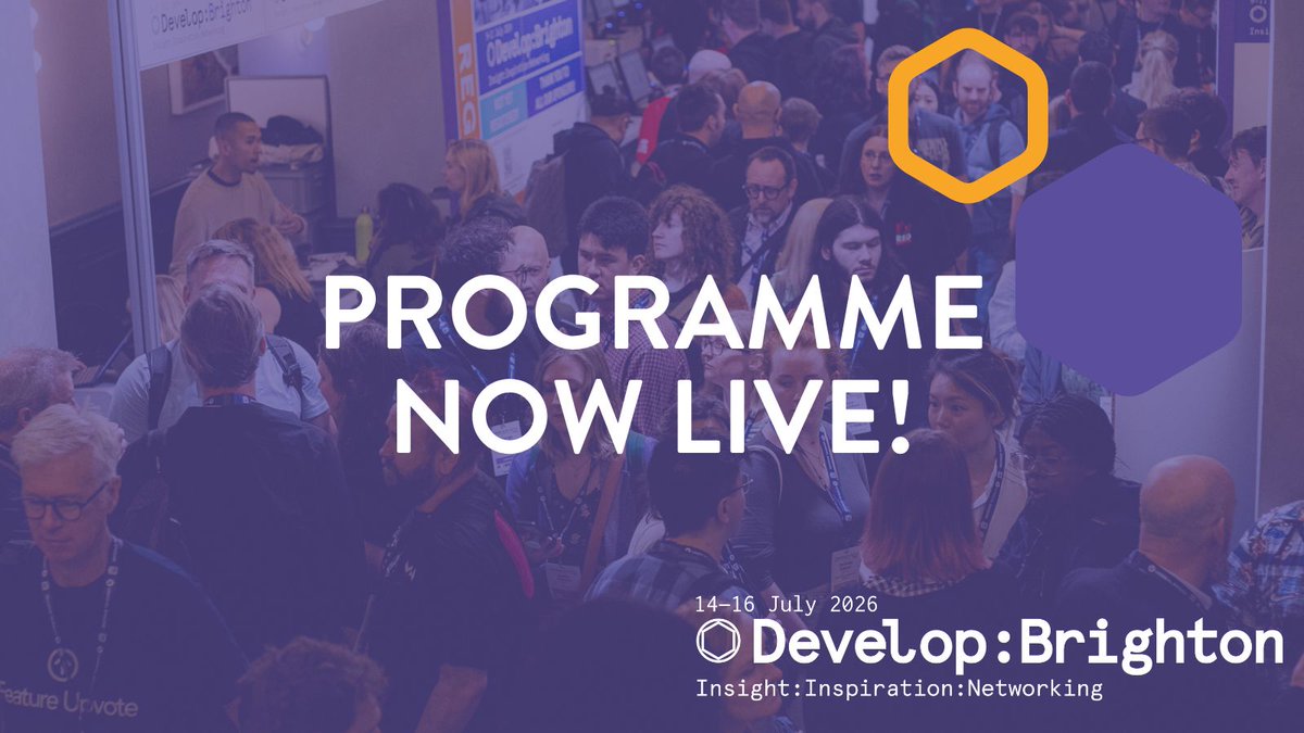 Develop:Brighton 2026 tweet media
