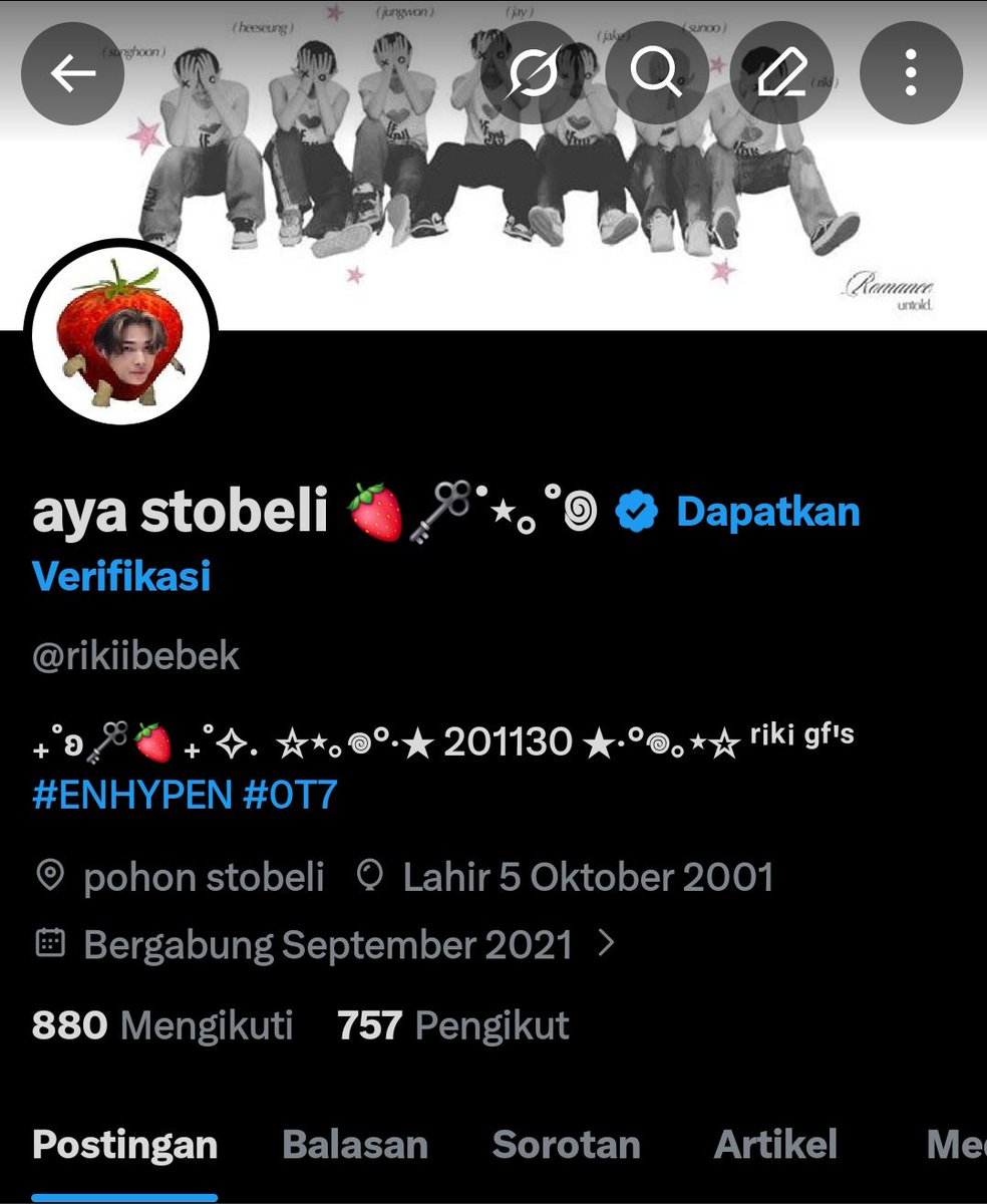 rikiispuma's tweet photo. wts akun x/twitter fan acc #zonauang https://t.co/atOAFHMvzD