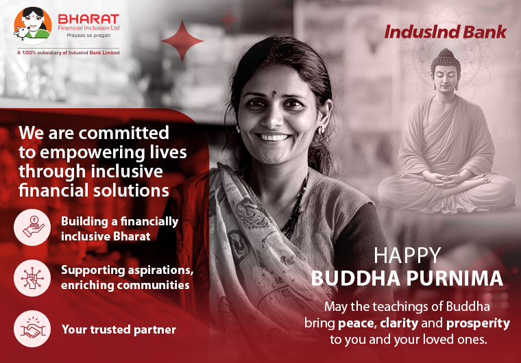 mybfil's tweet image. Guided by the wisdom of Buddha, may we continue to build stronger communities and empowered futures. At @MyBFIL, we stand committed to enabling dreams for all.
Warm wishes for a peaceful Buddha Purnima.
#HappyBuddhaPurnima #PeaceAndProsperity #FinancialEmpowerment