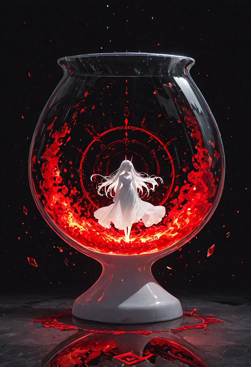 byakuya_hotaru's tweet image. Falling Phase 9-3

　の前から　血　と決めている

白い器は　光を拒まない
だから　何が注がれても　抗うから

白い器は　　　　い
だから　す意味がある

　葉　ちが
　痙攣した

血　が　った

触れてはいけないのに

    らす意味がある

#Falling #詩