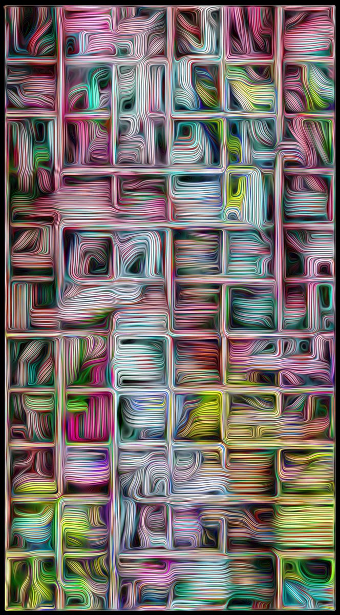 Frankelelyn's tweet image. 🥰😍💟🌺🪴🤍💚💖❣️ #geometry #abstract #art #digital