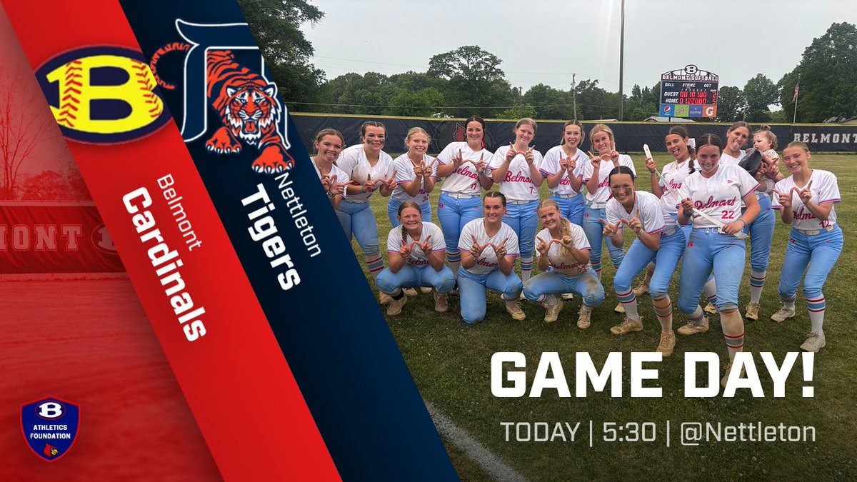 BelmontAthF's tweet image. Good morning! The rain has cleared, and that means the Lady Cardinals are ready to take the field in the Elite 8!

#MakingHistory #BuildingOurLegacy #LetsDance
