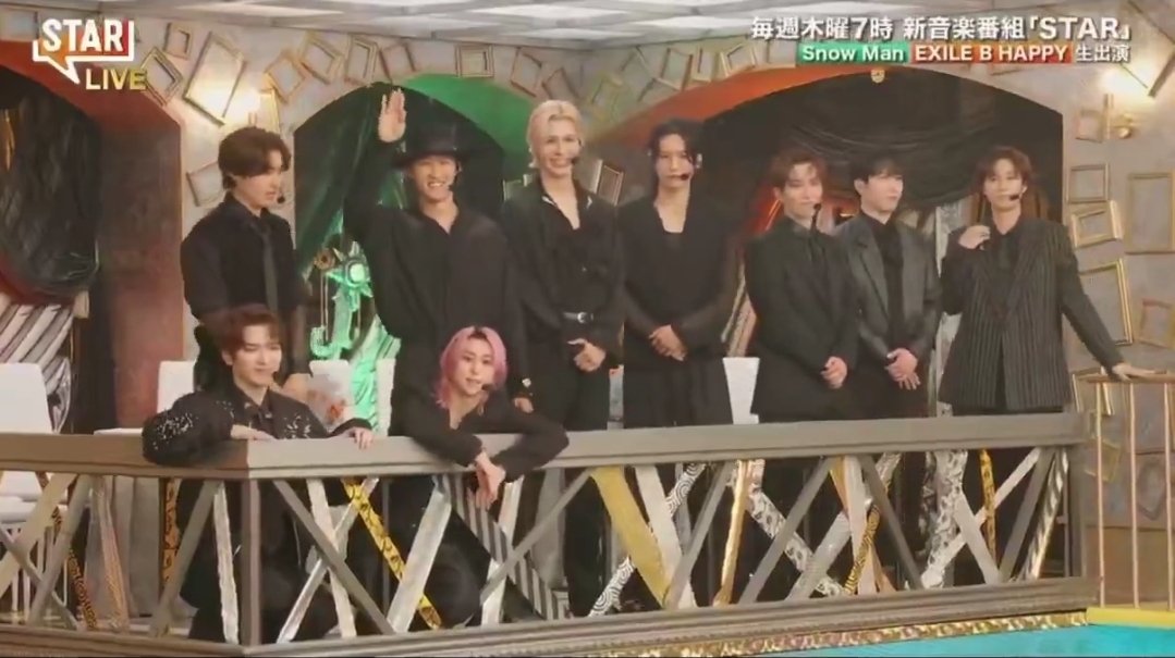 tokumeisan_1111's tweet image. まじこれ映った瞬間「こいつら9人にミリオンやりてぇんだぁぁぁ！！！」って思った
#SnowMan
#STAR
#BANG!!