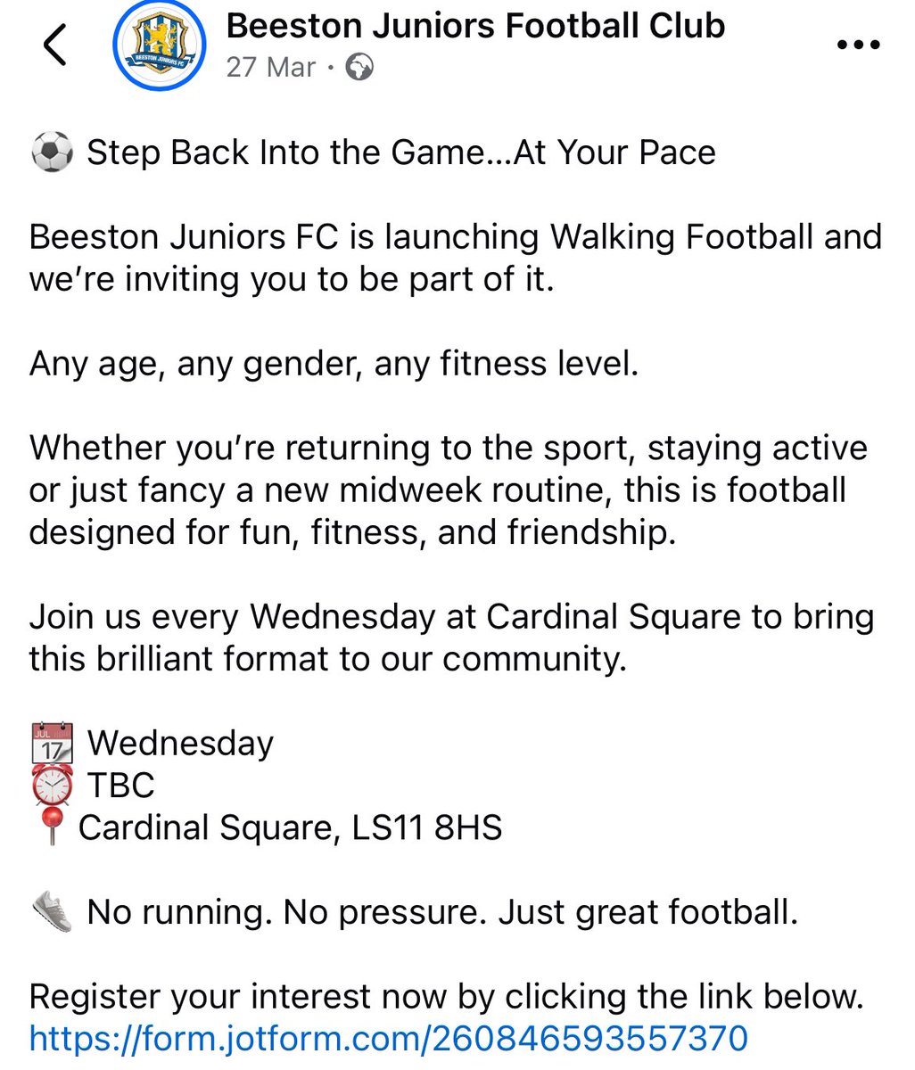 Beeston Juniors FC tweet media