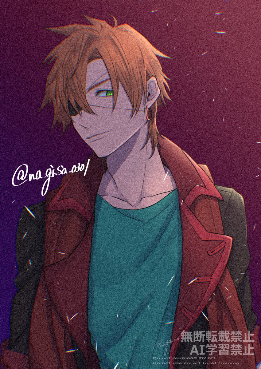 #Dグレ_FA
3期団服×襟足が長めのラビ🐰🔨
