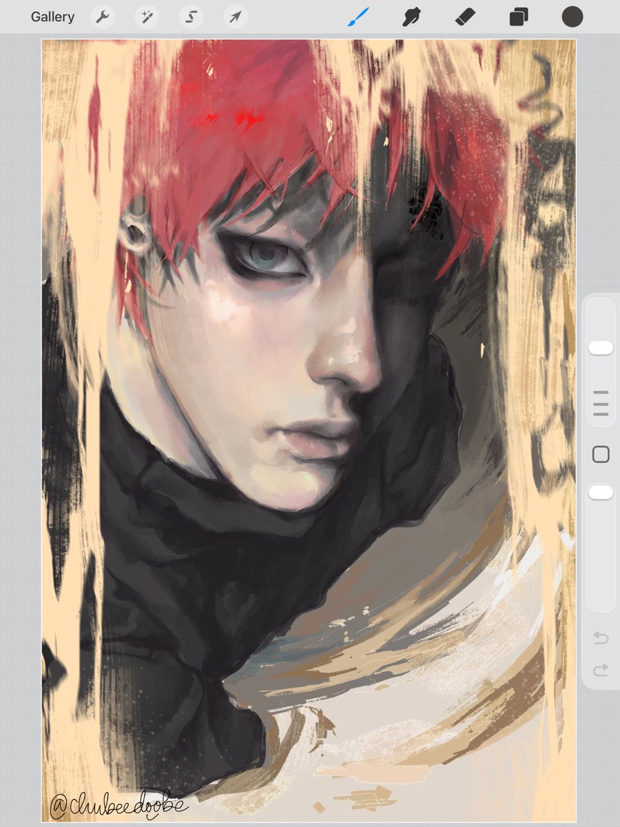 chubeedoobe's tweet photo. Gaara https://t.co/TT4f4ANJ71