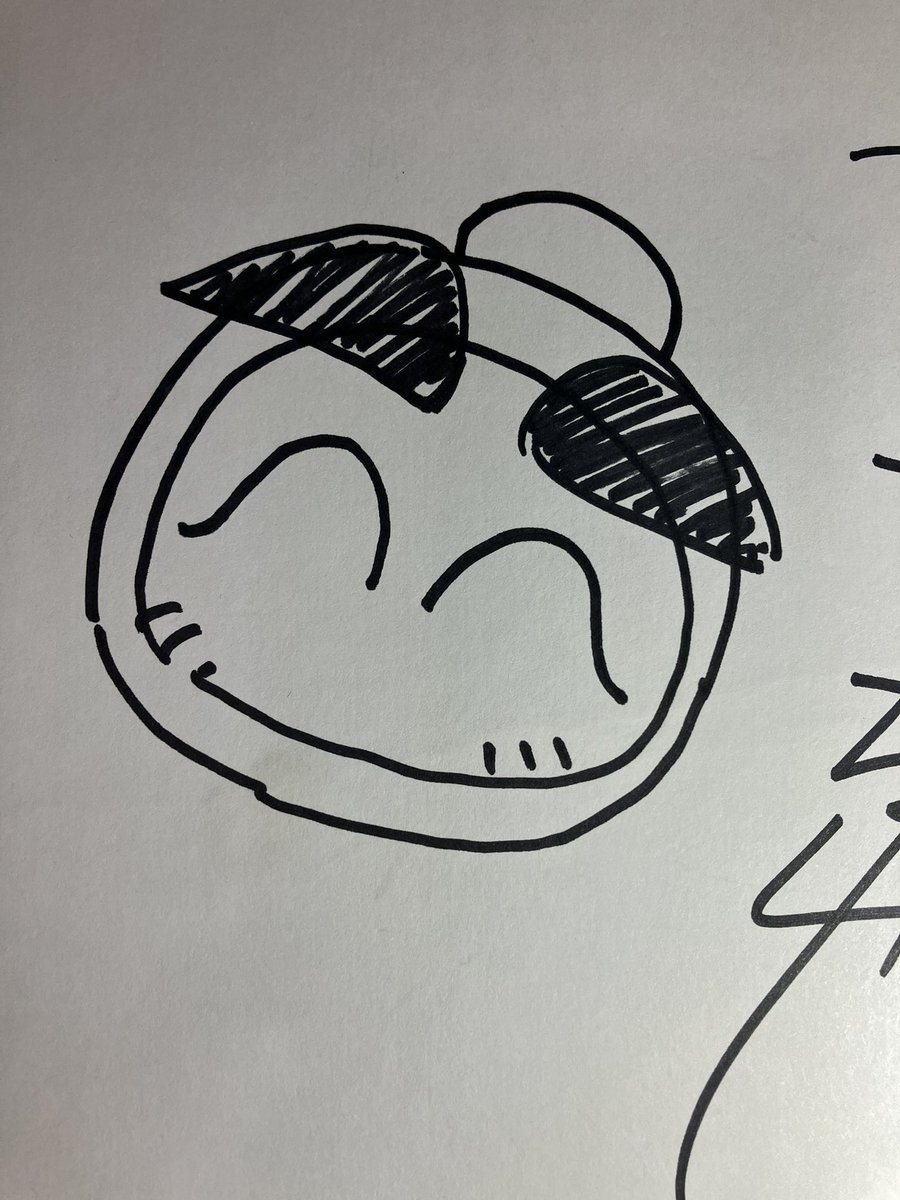 小学生の頃。玉井たけし先生に幕張メッセでのサイン会でサインを頂いたことがあります。色紙の状態はよくないですが、コロコロに連載されていたBビーダマン爆笑伝が好きで、白ボンとモミテボンを描いてもらえて嬉しかったですね。
「モミテボン好きなの？渋いね〜。描いてあげるよ」と言ってくれて。
