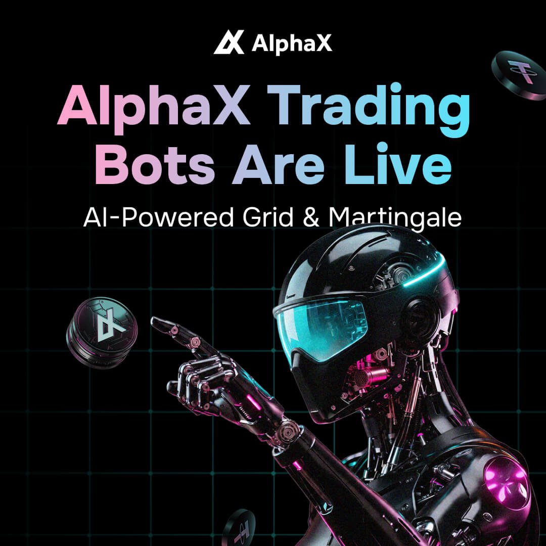 AlphaX_DEX's tweet photo. Still monitoring range markets manually?

Set your range once, and Futures Grid can execute automatically. 

🤖https://t.co/ivv7gDQvqF https://t.co/qR4uH07g1z