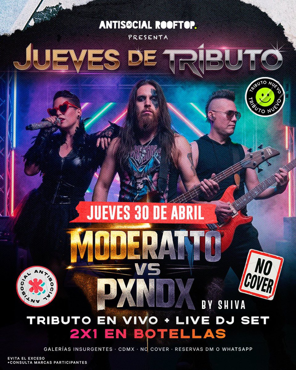ES HOY‼️ES HOY‼️ @antisocialrooftop 
 9pm 🎙️No cover 😎🔥