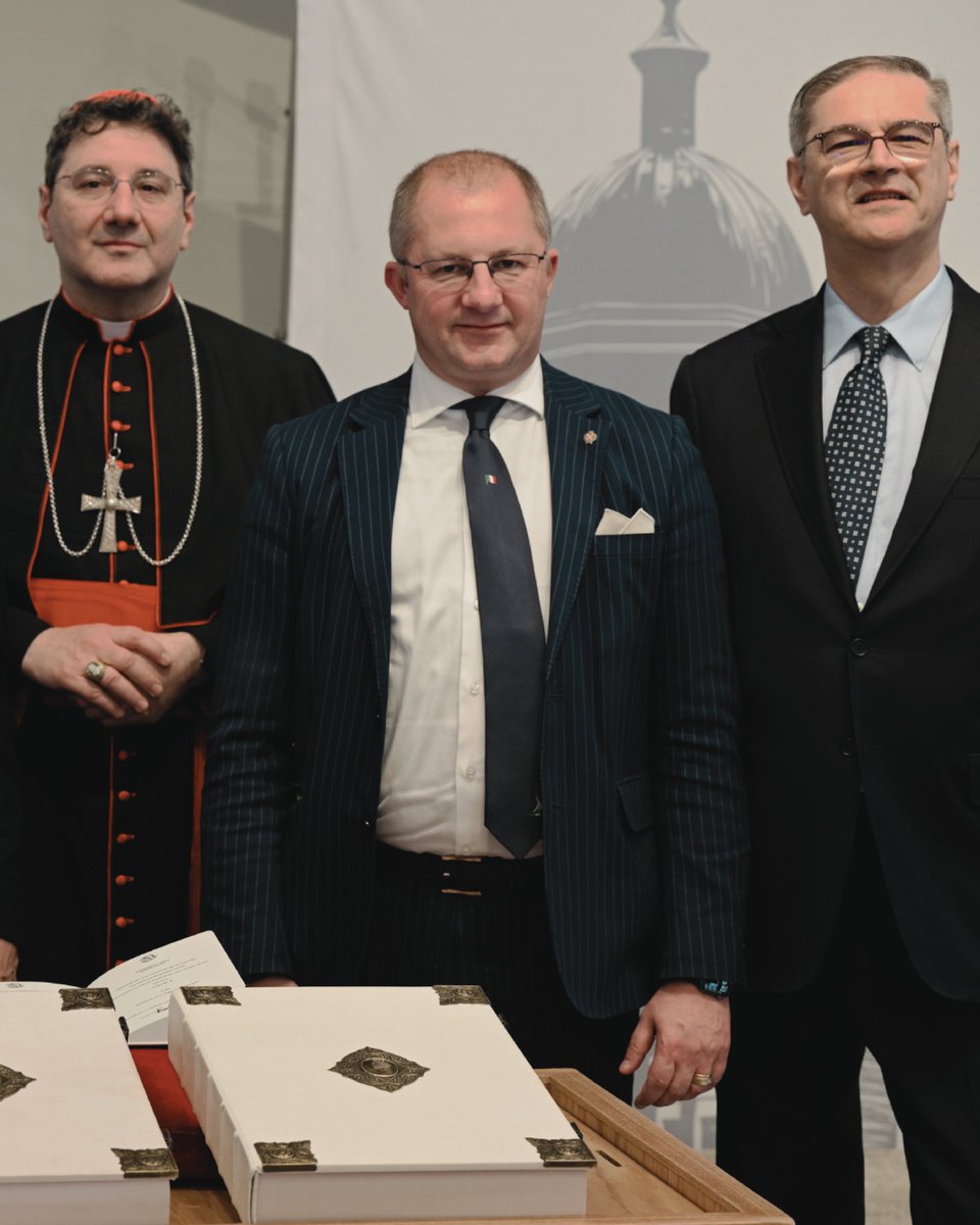 StAugustinesTO's tweet photo. We are truly honoured to be custodians of the seventh and final copy of this remarkable work made entirely by hand, which will now be preserved in our library inspiring future generations 🙏❤️ https://t.co/auiavpfkyt