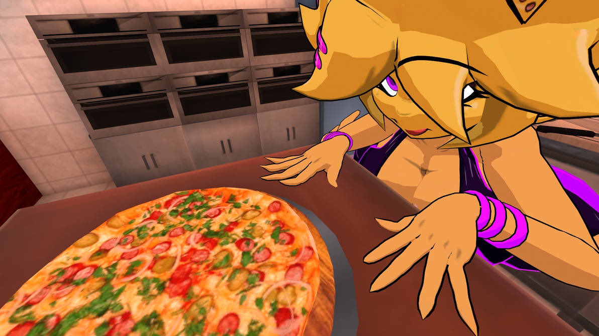 Gouti607's tweet image. First pic what should I make? I know!:
Pizza 
 #chiku #fazclaires 
Model: @CryptiaCurves