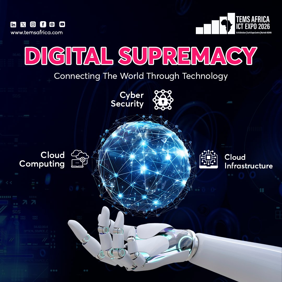 TEMSICTEXPO's tweet photo. 🚀 𝗦𝗵𝗼𝘄𝗰𝗮𝘀𝗲. 𝗖𝗼𝗻𝗻𝗲𝗰𝘁. 𝗚𝗿𝗼𝘄.

Exhibit at @TEMSICTEXPO 𝟮𝟬𝟮𝟲 and meet the people who matter—investors, decision-makers, technology buyers, and strategic partners.

Whether you're a startup launching the next big idea or an established brand expanding your market, this is your platform to generate leads, build partnerships, and accelerate growth across Africa's thriving tech ecosystem.

𝑩𝒐𝒐𝒌 𝒚𝒐𝒖𝒓 𝒔𝒑𝒂𝒄𝒆 𝒏𝒐𝒘!

📍 Sarit Expo Centre
🗓 15–16 October 2026
🔗 Register now: https://t.co/ReTb7EhHF5

#TEMSAfrica #AfricaTech #TechExpo  #StartupGrowth #InnovationAfrica #DigitalTransformation #CyberSecurity #CloudComputing #TechLeaders