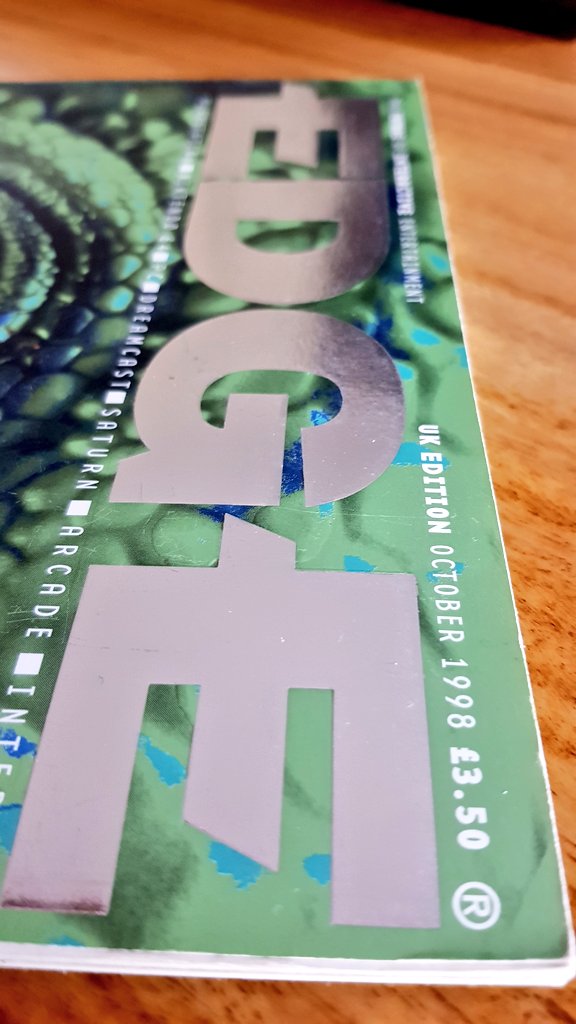 Retro_Labrat's tweet image. I think I have the first couple hundred EDGE magazines released from issue 1 onwards, and only missing a couple. So, going to try and find some cool EDGE covers in the collection and match it with a game. 😎👍 #EDGEmagazine
#n64 #retrogaming