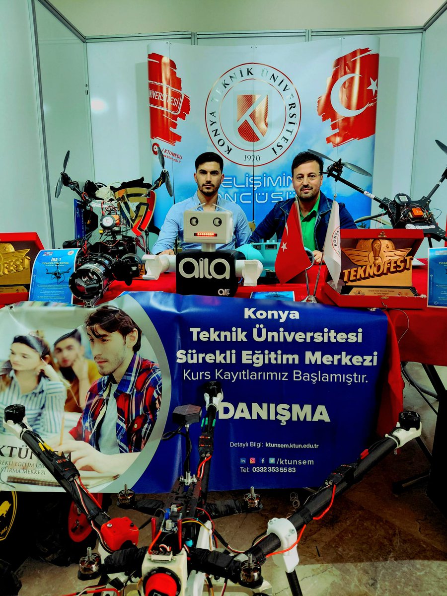 ktunsem's tweet photo. KTÜNSEM olarak, 27-28 Nisan 2026 tarihlerinde düzenlenen Gençliğin Üretim Çağı Bölgesel Kariyer Fuarı’nda yer alarak standımızı kurduk. Fuar süresince gençlerle bir araya gelerek eğitim olanaklarımız hakkında bilgilendirmelerde bulunduk. https://t.co/wDLFTfTBv4