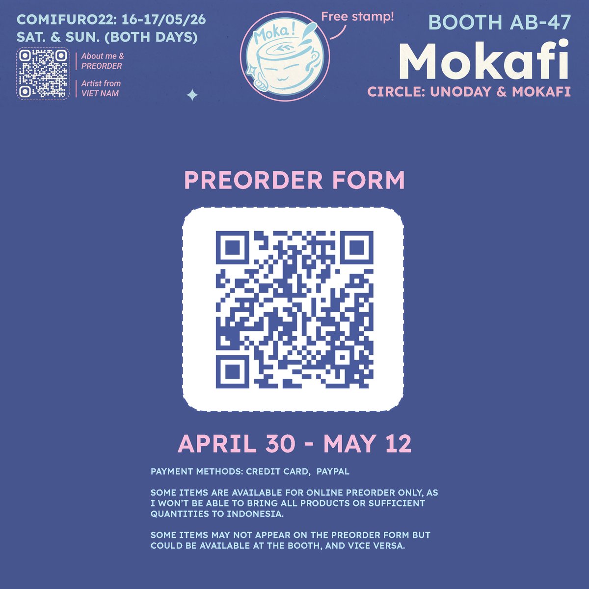 Moka | AB47 - Comifuro22 ๐ฎ๐ฉ tweet media