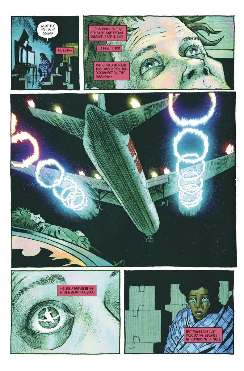 AZXFN's tweet image. #Comic 

Is Ted OK # 1 

- هذي ثالث قصة اقراها للناشر MAD CAVE والي من بدايتها فقط و من العدد الاول خلاني انجذب للقصة و ناوي اكملها 

- القصة ب اختصار ان فيه شخصيتين ( تيد ) الشخص المنعزل والي يشتغل في شركة ضخمة و ( سارة ) الشخصية الي انتقلت لمدينة جديدة و مهمتها مراقبة تيد و لكن