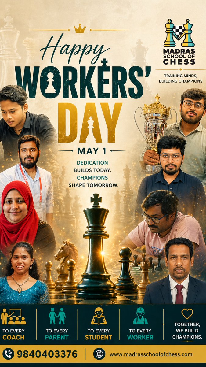 Madras School of Chess tweet media