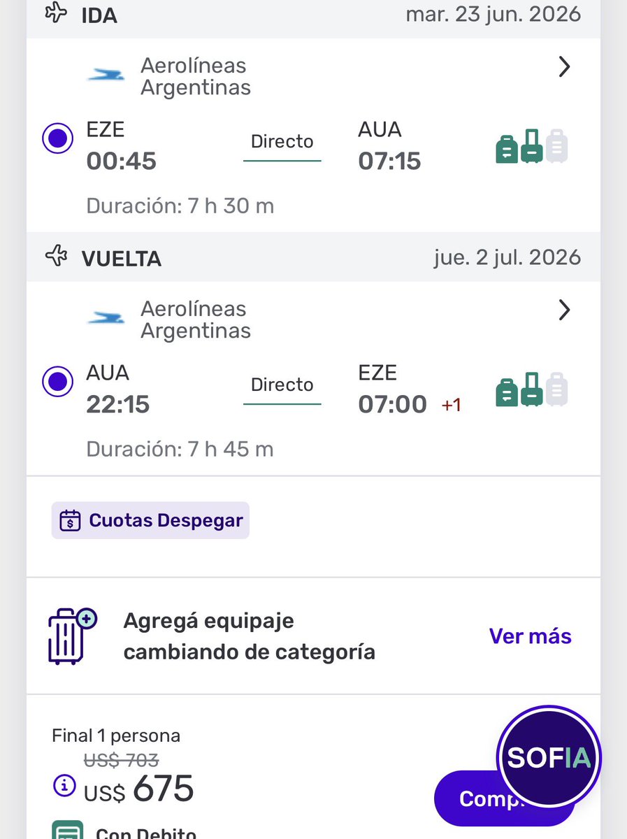 Seba - El chico de las millas ✈️ tweet media