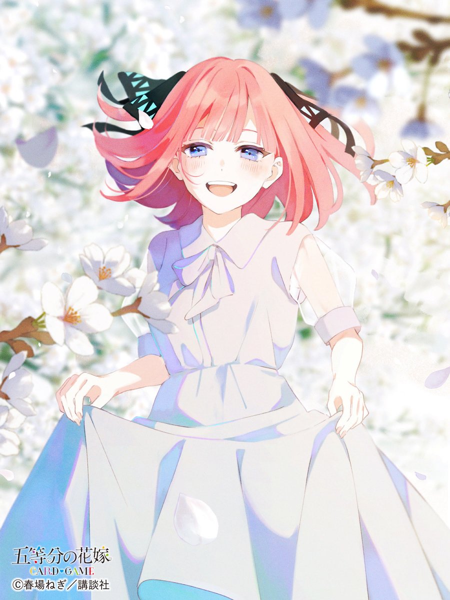 本日発売『五等分の花嫁 カードゲームvol.6』 中野二乃・中野三玖さん