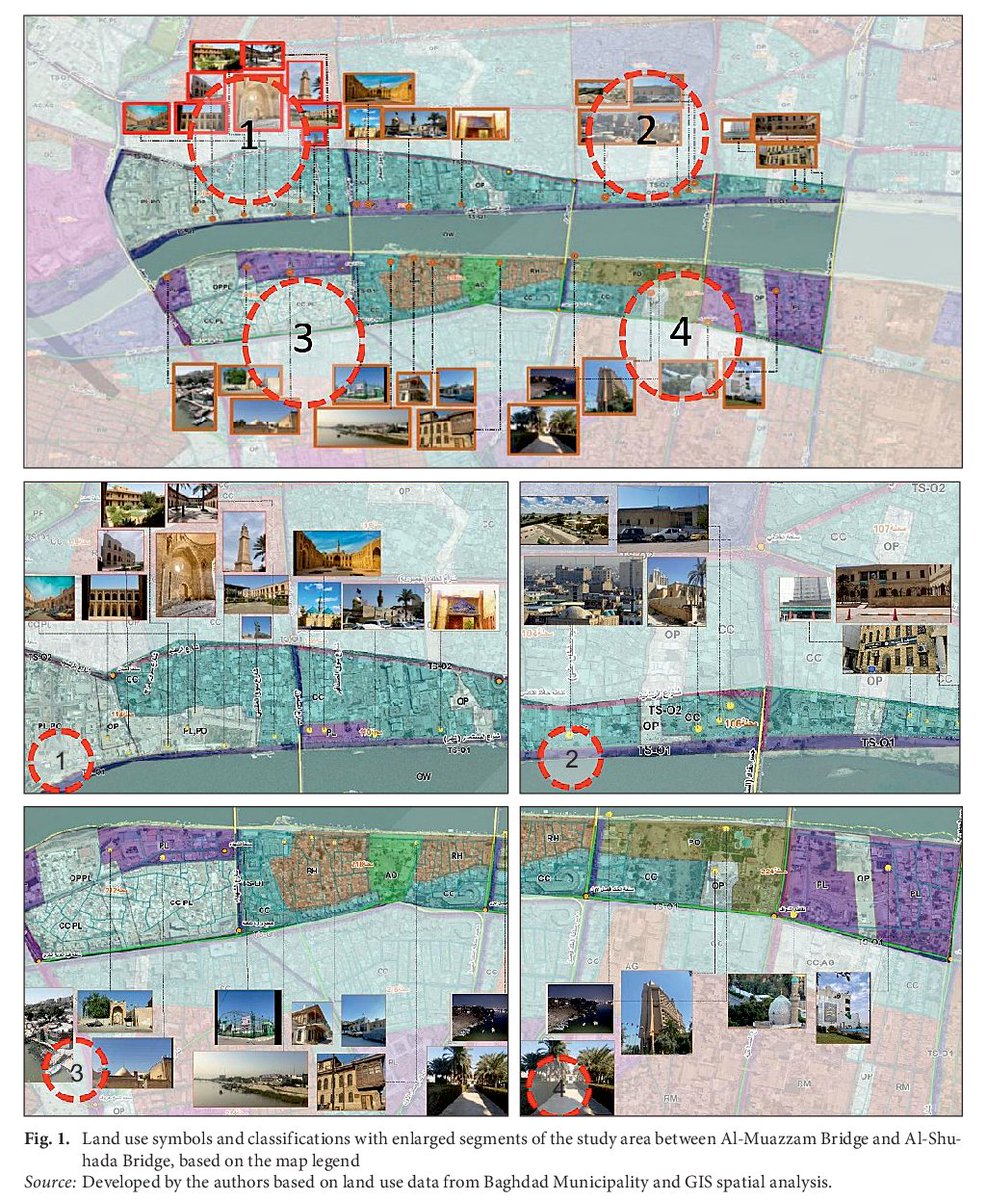 ASPAL2001's tweet photo. N. H. Ali, S. K. Al-Kindy, Z. A. Nasar - The reading Baghdad’s riverfront spaces: A space syntax approach to uncovering the urban event potential between Rusafa and Karkh

https://t.co/0gj0S75ZGq

#urban_riverfront #riverbased_events #Space_Syntax #scenographic_potential https://t.co/jdRDZlyz2b