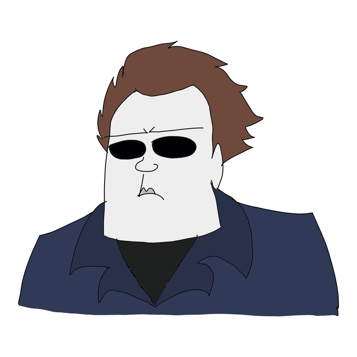 JuJuBee2008's tweet image. 3A Michael #michaelmyers #halloween #fyp #artchallenge #magicalpouch