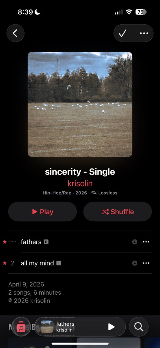 krisolin__'s tweet photo. SINCERITY EP OUT NOW https://t.co/s5MeiBOSZZ