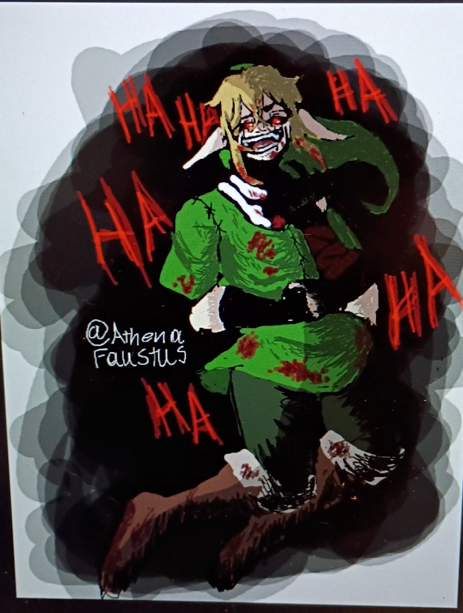 FaustusAthena's tweet photo. He's a little unhinged #creepypastatwt #bendrowned https://t.co/EsTHlcgQl5